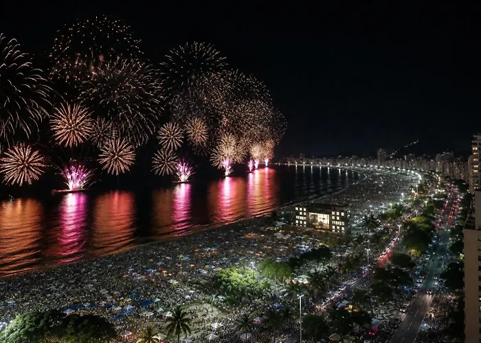 Vista Incrivel Para O Mar Em Copacabana Rio de Janeiro